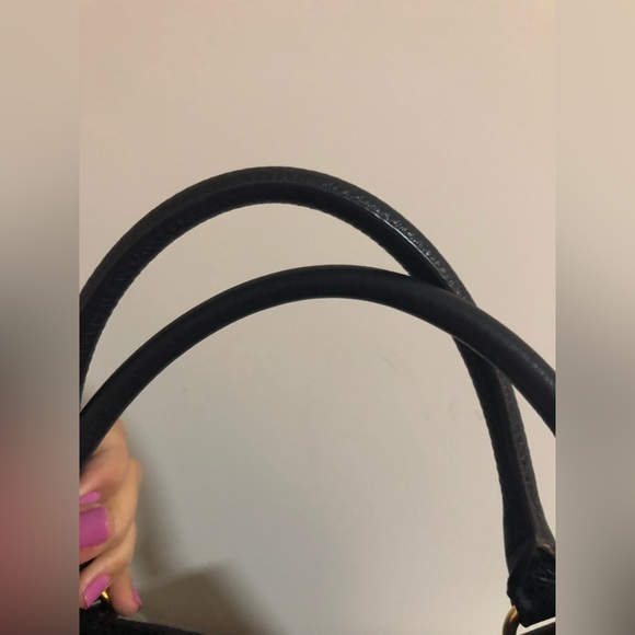 Authentic Black Prada Leather Bag - Picture 5 of 16